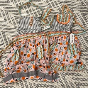 NWT Joanna Gaines for Matilda Jane mom/child apron set